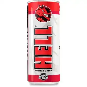 Напій енергетичний Hell червоний виноград 0.25 л-Hell