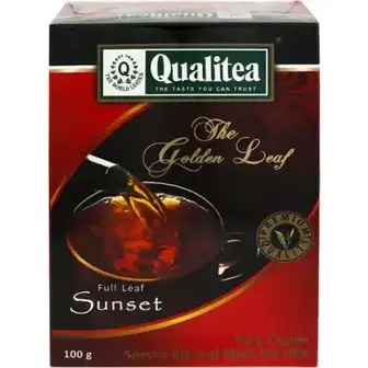 Чай Qualitea Sunset чорний крупнолистовий 100 г-Qualitea