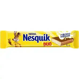 Вафлі Nesquik DUO у молочному шоколаді 26 г-Nesquik