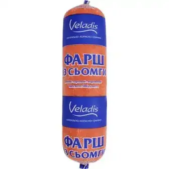 Фарш Veladis із сьомги морожений 500 г-Veladis