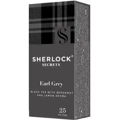 Чай Sherlock Secrets Earl Grey чорний 50 г-Sherlock Secrets