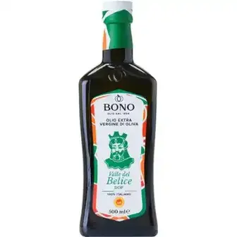 Олія Bono оливкова нерафінована PDO Valle del Belice 500 мл-Bono
