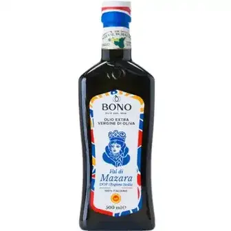 Олія Bono оливкова нерафінована PDO Val di Mazara 500 мл-Bono