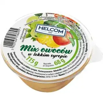 Фруктовий мікс Helcom в легкому сиропі 115 г-Helcom