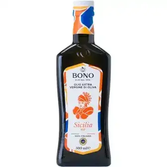 Олія Bono оливкова нерафінована PGI Sicilia 500 мл-Bono