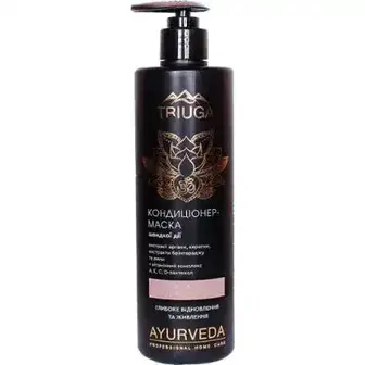 Кондиціонер-маска Triuga Ayurveda Professional Home Care Глибоке відновлення та живлення 500 мл-Triuga