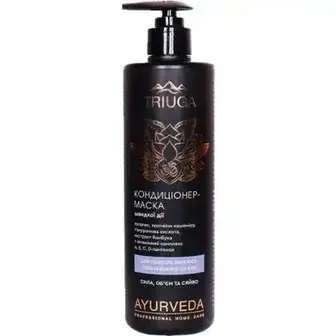 Кондиціонер-маска Triuga Ayurveda Professional Home Care Сила, об'єм та сяйво 500 мл-Triuga