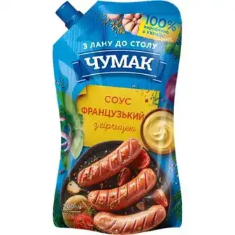 Соус Чумак Французький 200 г-Чумак