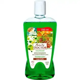 Ополіскувач для порожнини рота Family Doctor Кора дуба 700 мл-Family Doctor