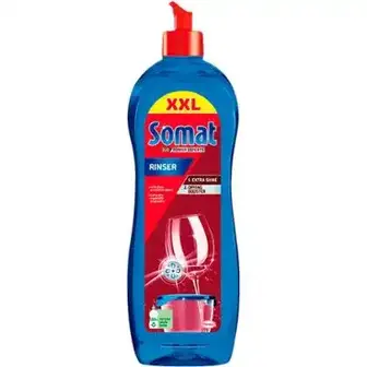 Ополіскувач для посудомийних машин Somat Rinser Extra-dry effect, 750 мл-Somat