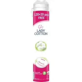 Ватні диски Lady Cotton косметичні 140 шт.-Lady Cotton