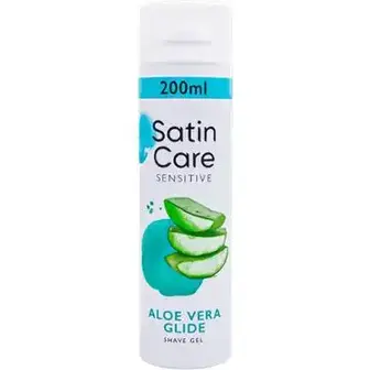 Гель для гоління для жінок Satin Care для чутливої ​​шкіри 200 мл-Gillette