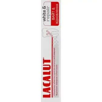 Зубна паста Lacalut White & Repair 75 мл-Lacalut