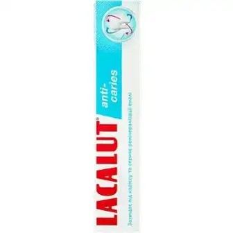 Зубна паста Lacalut Anti-caries 75 мл-Lacalut