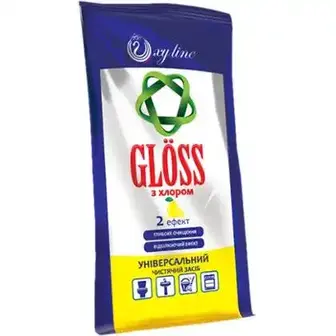 Універсальний чистячий засіб GLOSS з хлором 400 г-Gloss