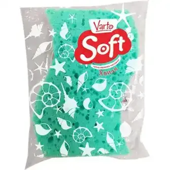 Губка лазнева Varto Soft Хвиля масажна-Varto Soft