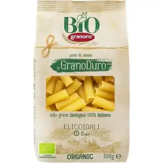 Макаронні вироби Bio Granoro Elicoidali (rigatoni), 500 г-Granoro