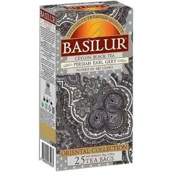 Чай чорний Basilur Перський Граф Грей 25 шт по 2 г-Basilur