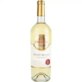 Вино Oreanda Pinot Blanc біле напівсолодке 0.75 л-Oreanda