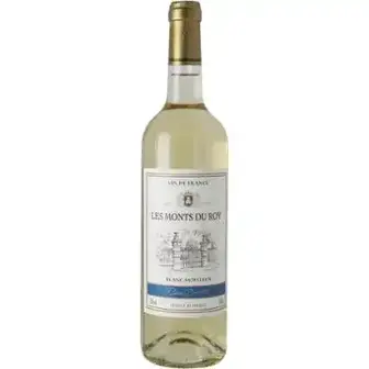 Вино Les Monts du Roy Pierre Dumontet Blanc Moelleux біле напівсолодке 11% 0.75 л-Les Monts du Roy