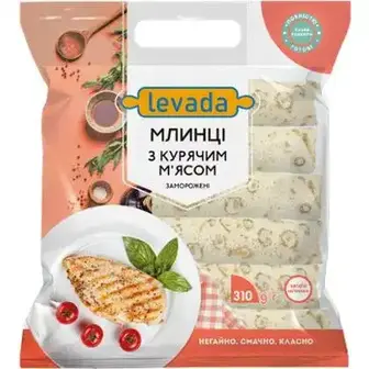 Млинці Levada з курячим м'ясом 310 г-Levada