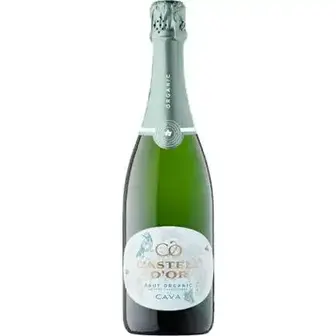 Вино ігристе Castell d'Or Cava біле брют органік 0,75 л-Castell d'Or