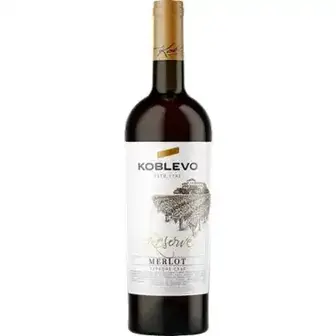 Вино Koblevo Reserve Wine Мерло червоне сухе 0.75 л-Koblevo