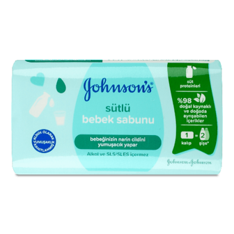 Мило Johnson's baby з екстрактом натурального молока дитяче 90г (90г)