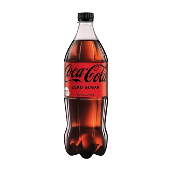 Нaпій 1 л Coca-Cola Zero бeзaлкoгoльний сильнoгaзoвaний ПЕТ 