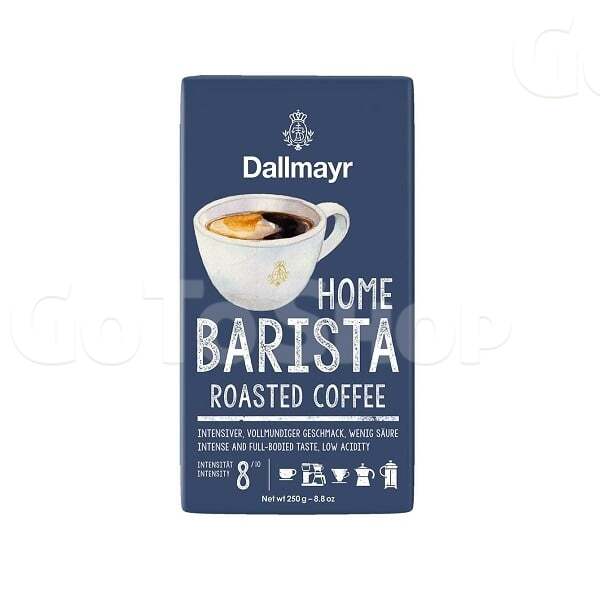 Кава 250 г Dallmayr Home Barista натуральна смажена мелена, вак/уп 