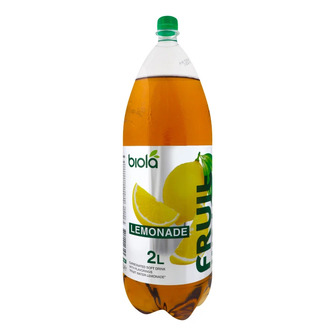 Напій газований Biola Fruit Water Лимонад 2 л