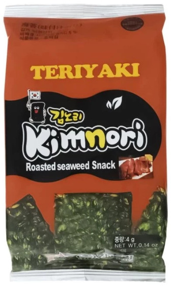 Чіпси Норі Kimnori Teriyaki, 4 г