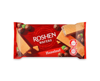 Вафлі Roshen Wafers горіх 216г