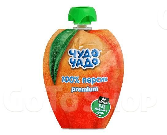 Пюре «Чудо-Чадо» Premium персик 90г