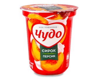 Сирок «Чудо» збитий персик 5% 200г