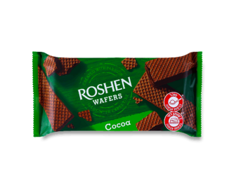 Вафлі Roshen Wafers Cocoa 216г