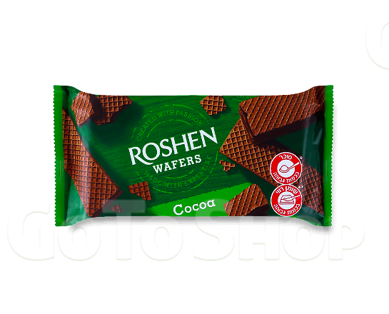 Вафлі Roshen Wafers Cocoa 216г