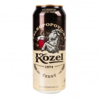 Пиво Темне 3.7% Ж/Б 0.5Л Velkopopovicky Kozel