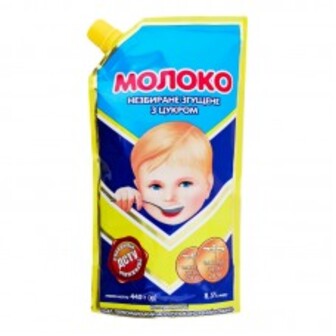 МОЛОКО ЗГУЩ З ЦУКР ДОЙ/П 440Г ПЕРВОМ-СЬК
