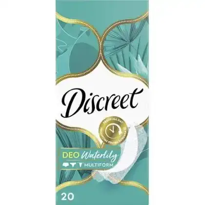 Прокладки щоденні Discreet Deo Waterlily 20 шт.-Discreet