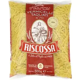 Макаронні вироби Riscossa Vermicelli Tagliati, 500 г-Riscossa