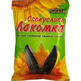 Насіння смажене Sun Snack Спокуслива Лакомка 100 г-Sun Snack