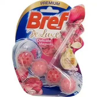 Твердий туалетний блок Bref De Luxe Ніжна магнолія 50 г-Bref