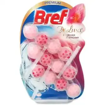 Туалетний блок Bref De Luxe Ніжна магнолія 3х50 г-Bref