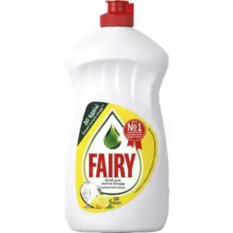 Засіб для миття посуду Fairy Соковитий лимон, 500 мл-Fairy