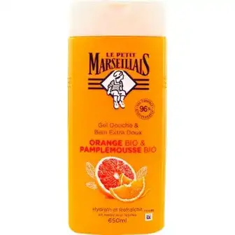 Гель для душу Le Petit Marseillais Orange & Organic Grapefruit 650 мл-Le Petit Marseillais