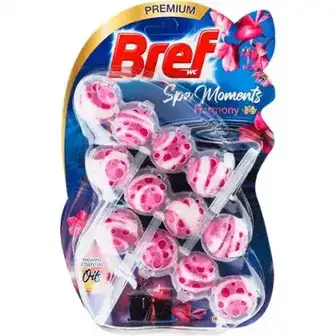 Блок туалетний Bref Spa Moments Harmony для унітазу підвісний 3 шт по 50 г-Bref