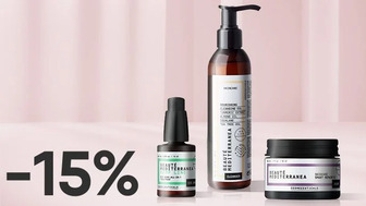 -15% на професійні засоби для догляду за обличчям Beaute Mediterranea