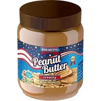 Арахісова паста Bon Nutts без цукру 340 г-Bon Nutts