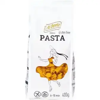 Макарони Al Dente Фузіллі без глютену 400 г-Al Dente